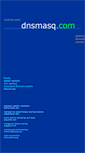 Mobile Screenshot of dnsmasq.com